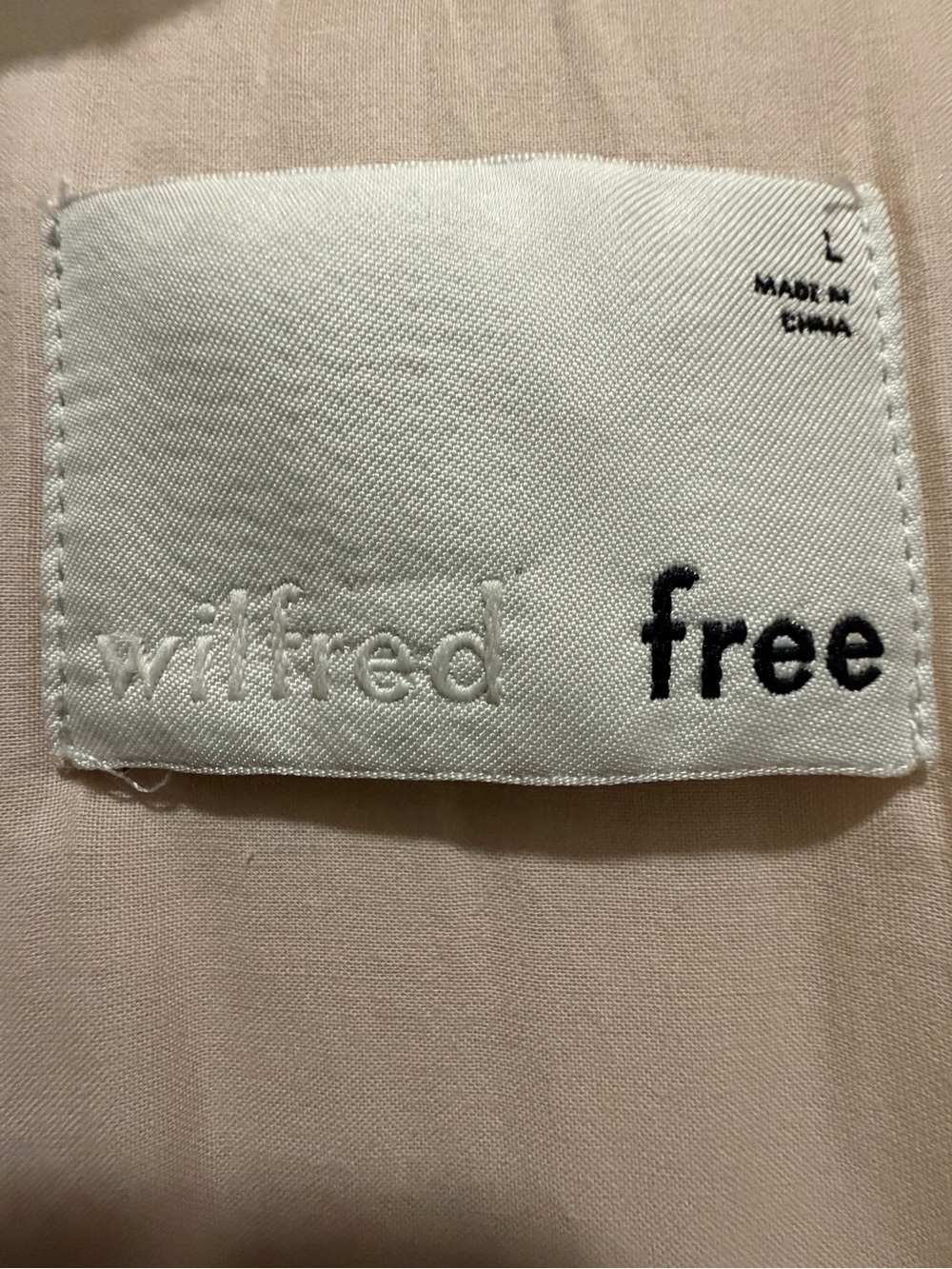 Wilfred Cream Ganna Shirt Jacket - Large - Picture 3 of 5